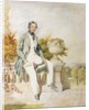 Portrait of a Seated Gentleman on a Terrace, 1843 by William Bootham