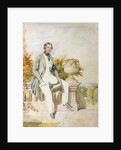 Portrait of a Seated Gentleman on a Terrace, 1843 by William Bootham