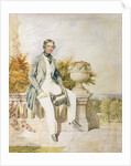 Portrait of a Seated Gentleman on a Terrace, 1843 by William Bootham