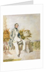 Portrait of a Seated Gentleman on a Terrace, 1843 by William Bootham