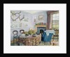 Drawing Room Interior in a Country House in Scotland, c.1850 by School Scottish