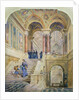 Design for the staircase of Leeds Town Hall, 1853-58 by Cuthbert Brodrick