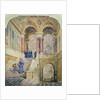 Design for the staircase of Leeds Town Hall, 1853-58 by Cuthbert Brodrick