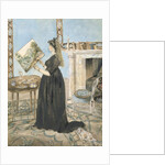 Portrait of Elizabeth Anne Fordyce in the Little Sitting Room at Putney Hill, 1796 by Jane Maxwell Fordyce