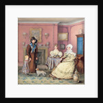 An English William IV Sitting Room in Late Summer, c.1830 by English School