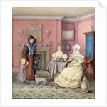 An English William IV Sitting Room in Late Summer, c.1830 by English School