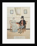 Portrait of T. Butler and his daughter M. Yates, c.1822 by English School