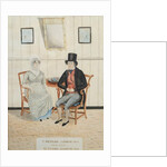 Portrait of T. Butler and his daughter M. Yates, c.1822 by English School