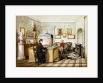 Interior of an office of works, 1852 by Henry Carpenter