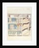 A cross section design for a classical town house interior, c.1840 by English School