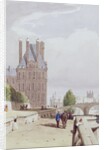 View of the Tuilleries on the Seine by Thomas Shotter Boys