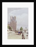 View of the Tuilleries on the Seine by Thomas Shotter Boys