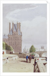 View of the Tuilleries on the Seine by Thomas Shotter Boys