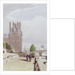 View of the Tuilleries on the Seine by Thomas Shotter Boys
