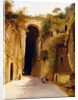 The Crypta Napoletana, beneath the Posillipo hill, Naples, c.1840 by Neapolitan School