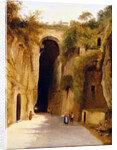 The Crypta Napoletana, beneath the Posillipo hill, Naples, c.1840 by Neapolitan School
