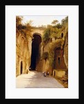 The Crypta Napoletana, beneath the Posillipo hill, Naples, c.1840 by Neapolitan School