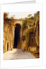 The Crypta Napoletana, beneath the Posillipo hill, Naples, c.1840 by Neapolitan School