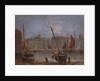 Dover Castle and Harbour, c.1830 by English School