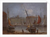 Dover Castle and Harbour, c.1830 by English School