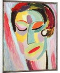Closed Eyes by Alexej von Jawlensky