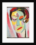 Closed Eyes by Alexej von Jawlensky