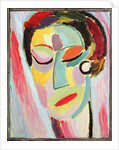 Closed Eyes by Alexej von Jawlensky