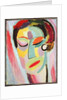 Closed Eyes by Alexej von Jawlensky
