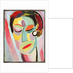 Closed Eyes by Alexej von Jawlensky