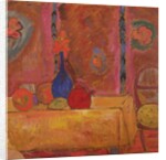 Still Life with Jug and Sculpture on a Table by Alexej von Jawlensky
