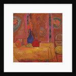 Still Life with Jug and Sculpture on a Table by Alexej von Jawlensky