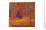 Still Life with Jug and Sculpture on a Table by Alexej von Jawlensky