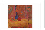 Still Life with Jug and Sculpture on a Table by Alexej von Jawlensky
