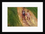 Two Children on a Road by Chaim Soutine
