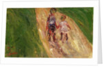 Two Children on a Road by Chaim Soutine