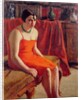 Seated Woman in a Red Dress, 1929 by Roderic O'Conor