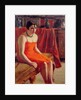 Seated Woman in a Red Dress, 1929 by Roderic O'Conor