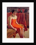 Seated Woman in a Red Dress, 1929 by Roderic O'Conor