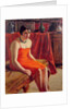 Seated Woman in a Red Dress, 1929 by Roderic O'Conor