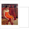 Seated Woman in a Red Dress, 1929 by Roderic O'Conor