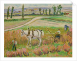 Harvesting with a White Horse by Roderic O'Conor