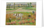 Harvesting with a White Horse by Roderic O'Conor