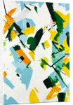 Birch tree abstracted, 2022 by Courtenay Kusitor