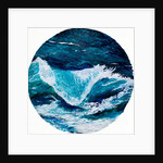 Where the ocean leaps towards the shore, 2023 by Courtenay Kusitor