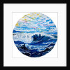 Where the ocean rushes towards the shore, 2023 by Courtenay Kusitor