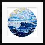Where the ocean rushes towards the shore, 2023 by Courtenay Kusitor