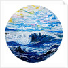 Where the ocean rushes towards the shore, 2023 by Courtenay Kusitor