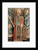 Moses, detail of the altarpiece by Norwegian School
