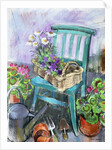 Gardener's Chair by Claire Spencer