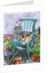 Gardener's Chair by Claire Spencer